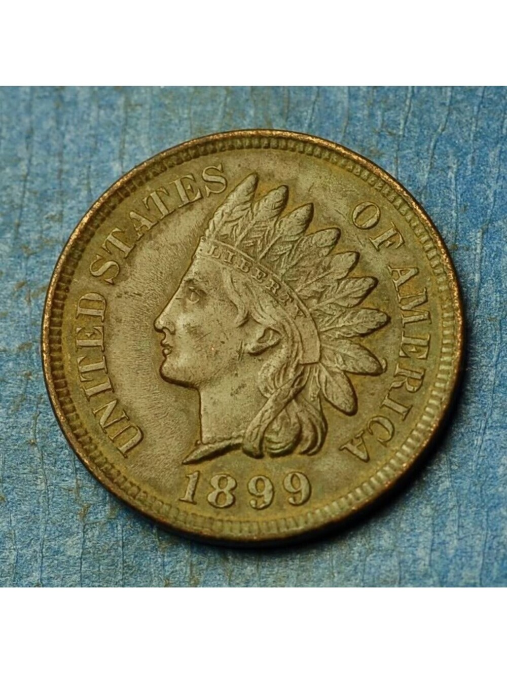 W158 1899 Indian Head Cent Penny 1c - 🔥🔥THE DETAIL 🔥🔥Check Out Our Store